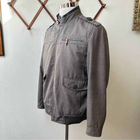 Houndstooth Bomber Jacket - Picture 10 of 15